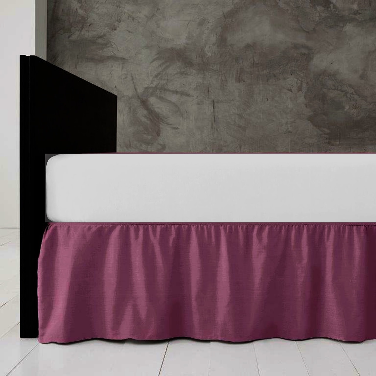 Easy Care VALANCE Frilled Bed Sheet Polycotton or 2 Pillow cases - Picture 13 of 26