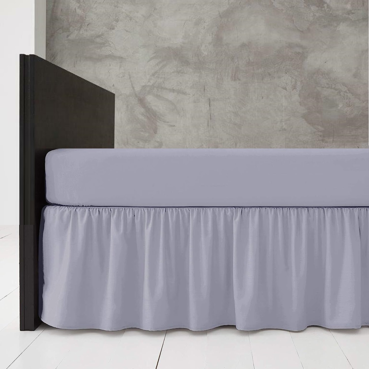 Easy Care VALANCE Frilled Bed Sheet Polycotton or 2 Pillow cases - Picture 15 of 26