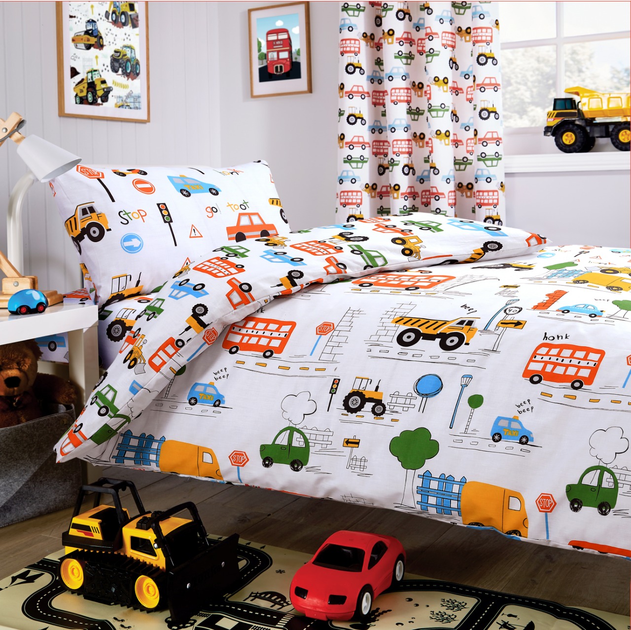 Kids bedding and outlet curtain sets